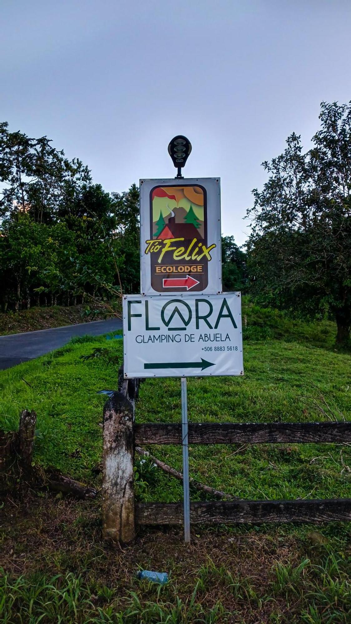 Flora Glamping De Abuela Villa La Fortuna Exterior photo
