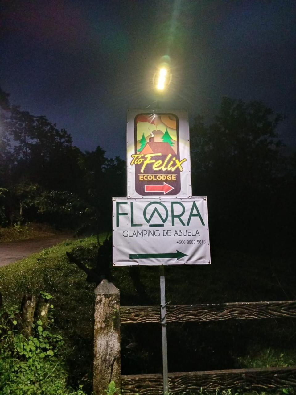 Flora Glamping De Abuela Villa La Fortuna Exterior photo